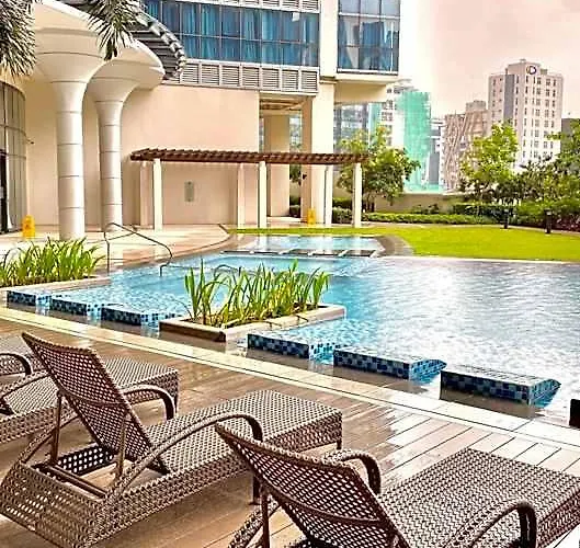 Lovely 1 Bedroom View In Uptown Bgc 호텔 마닐라