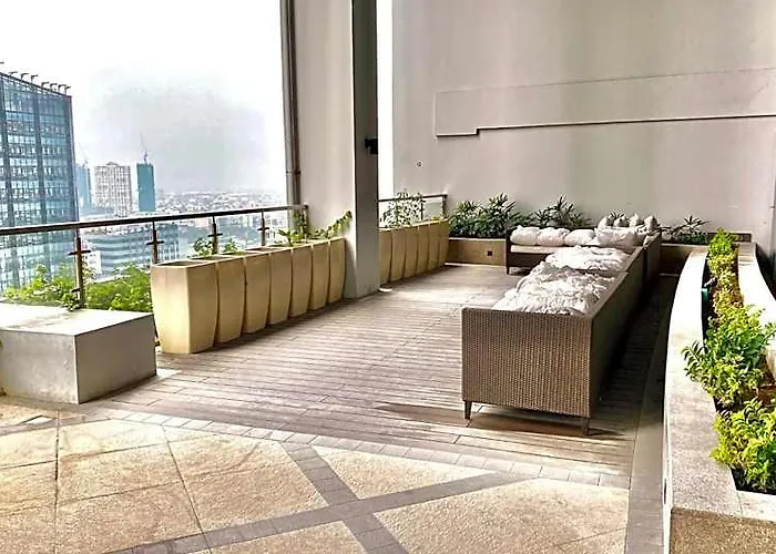 Lovely 1 Bedroom View In Uptown Bgc 호텔 마닐라