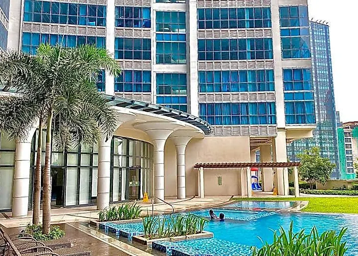 Lovely 1 Bedroom View In Uptown Bgc 마닐라